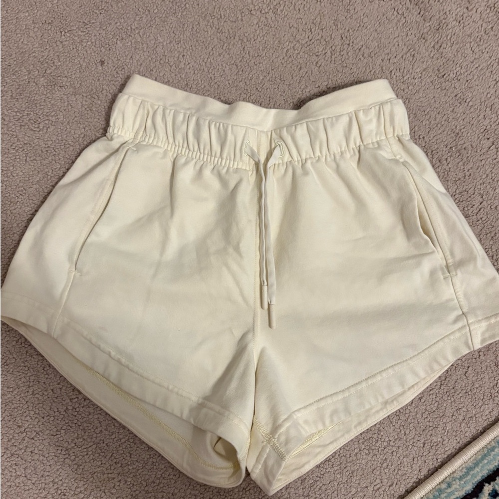 Lululemon comfy shirts - light yellow